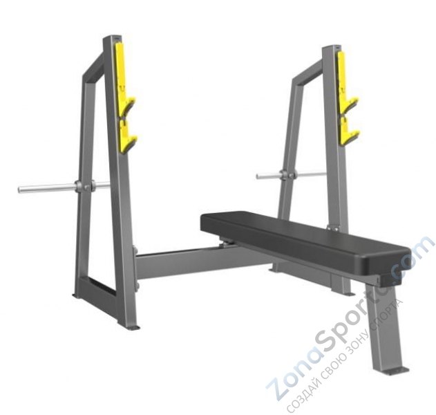 Скамья-стойка для жима штанги лежа DHZ Olympic Bench A-3043