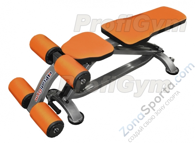 Скамья универсальная с отрицательным углом ProfiGym СК-0131-H