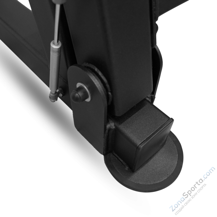 Скамья для жима лёжа с доводчиком, упором и подставкой для ног Bronze Gym Partner ML-901