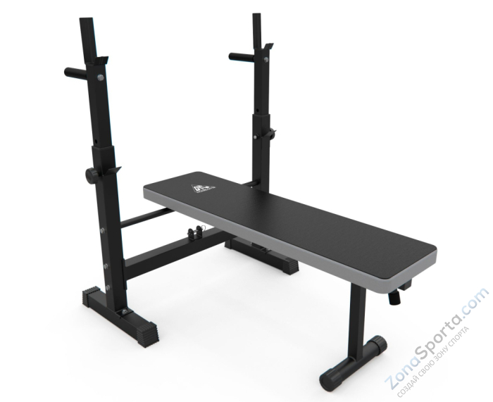 Скамья со стойками под штангу DFC D6453L