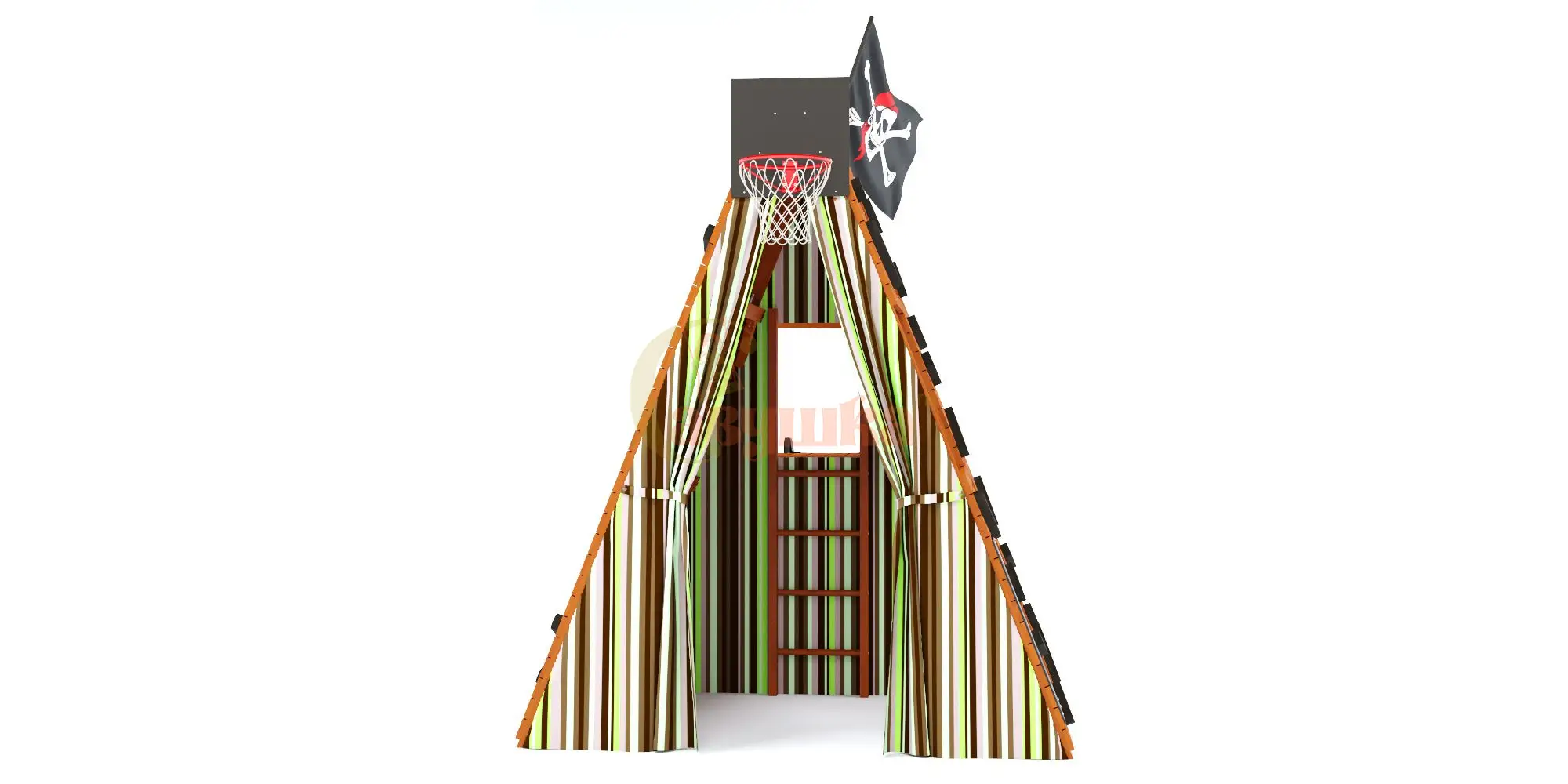 Спортивный домик Савушка База-1