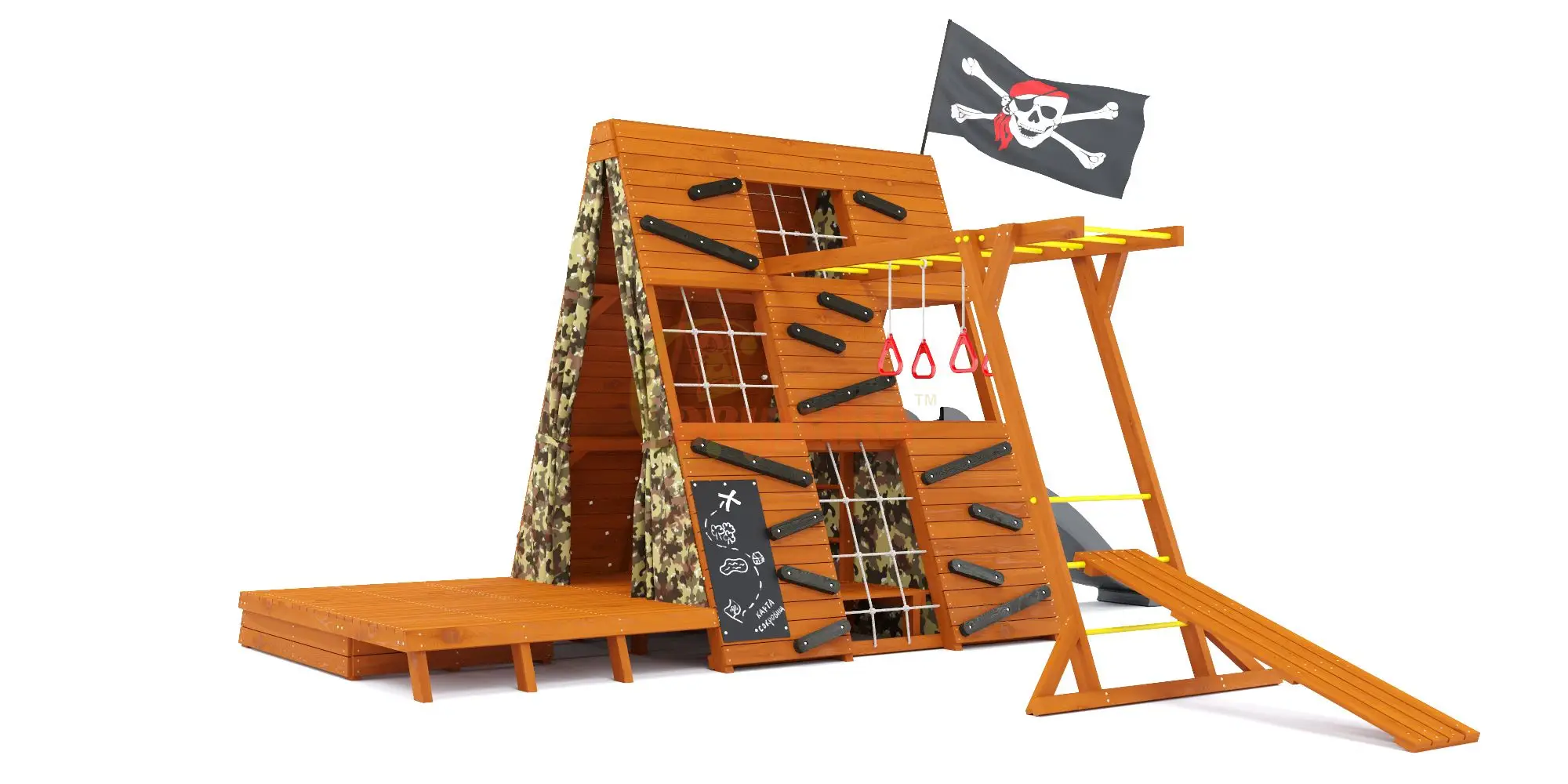 Спортивный домик Савушка База-5 (Милитари)