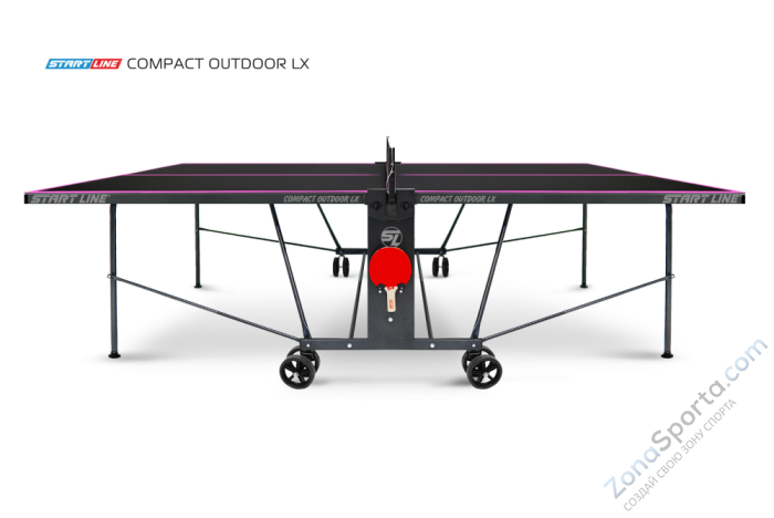 Стол теннисный Start Line Compact-2 LX Всепогодный Black