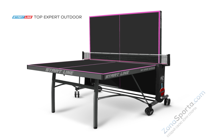 Стол теннисный Start Line Top Expert 6 Всепогодный Black