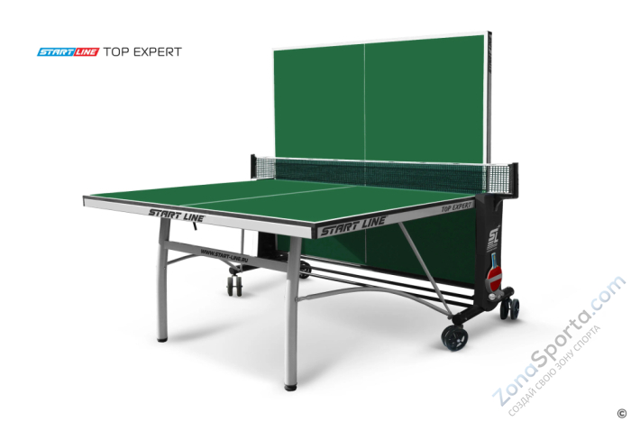 Стол теннисный Top Expert Зелёный