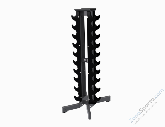 Стойка для 10 пар гантелей вертикальная Original FitTools FT-T10