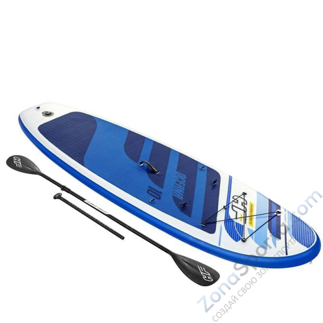 Sup доска для плавания с веслом Bestway Hydro Force Oceana 10'0 2021 Sup доска для плавания с веслом Bestway Hydro Force Oceana 10'0 2021