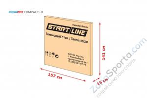 Теннисный стол Start Line Compact LX green