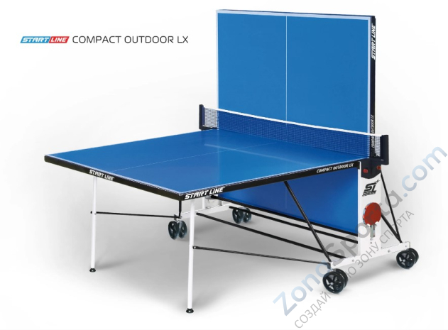 Теннисный стол Start Line Compact Outdoor-2 LX Синий