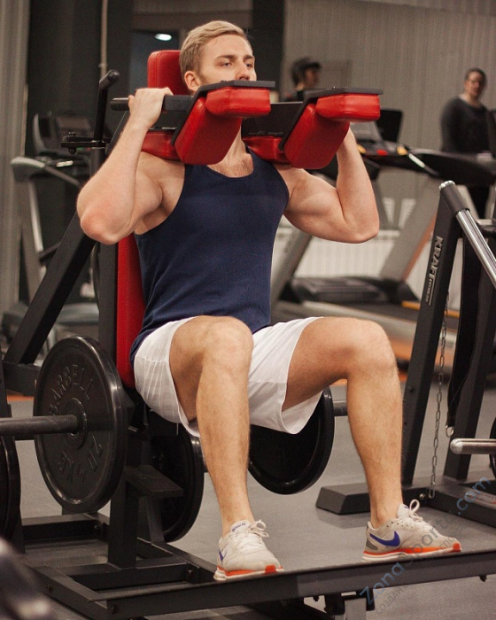 Тренажер Гак Присед Kraft Fitness PL KFPLFS