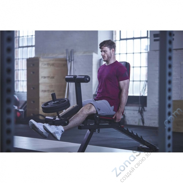 Тренировочная скамья Adidas, черный, арт. ADBE-10238