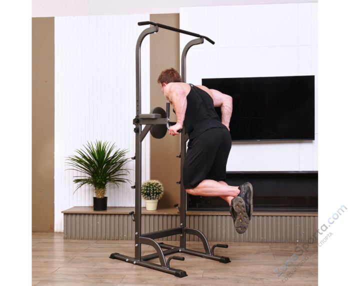 Турник-брусья с прямой скамьей DFC G-series