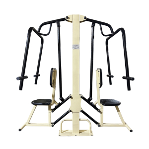 Уличный тренажер жим от груди двойной DEXsport