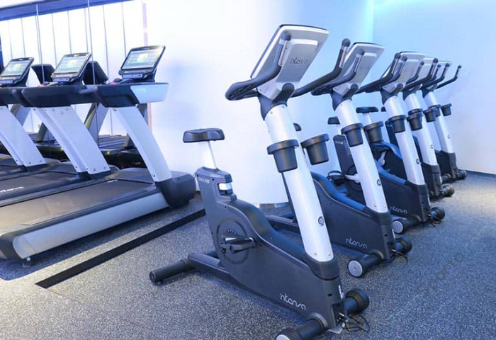 Велотренажер вертикальный Intenza 550 UBe2