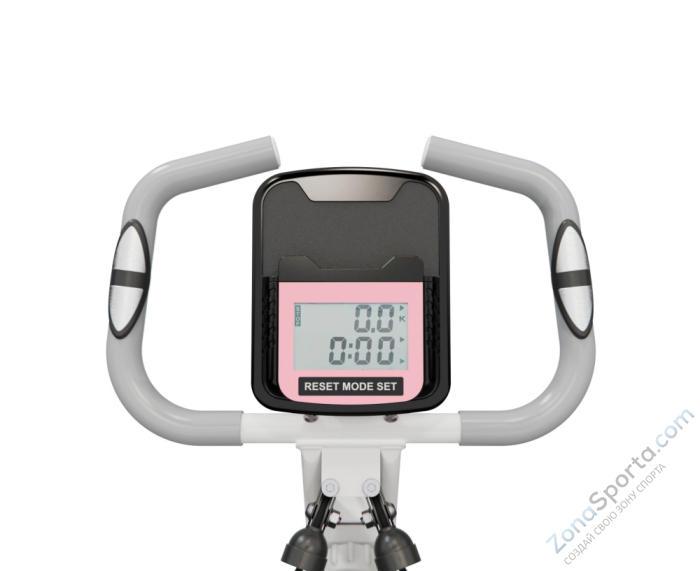 Велотренажер X-Bike DFC DavCreator, бело-розовый