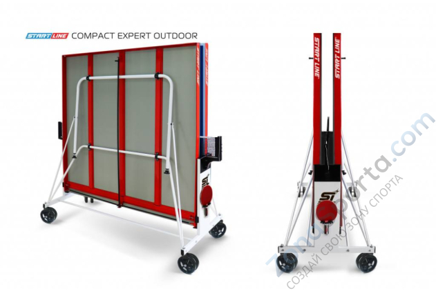 Всепогодный теннисный стол Start Line Compact Expert Outdoor 6 blue