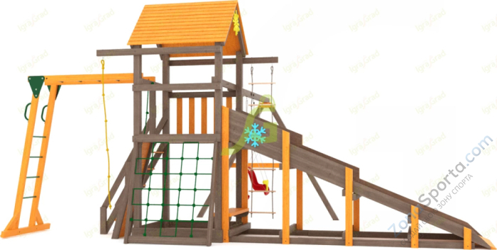 Всесезонная площадка IgraGrad С Gride с рукоходом SF1