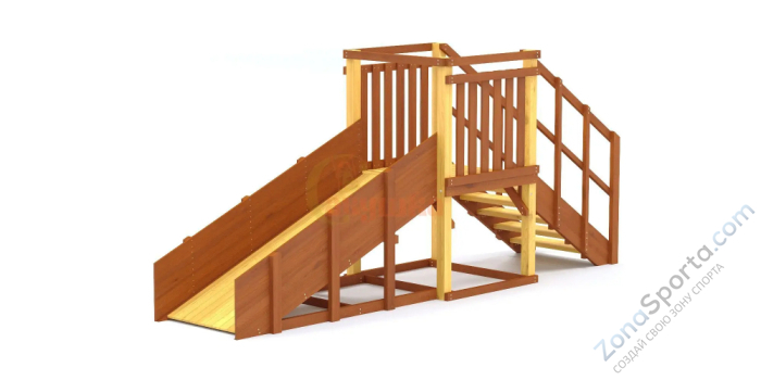 Зимняя горка Савушка Зима 1